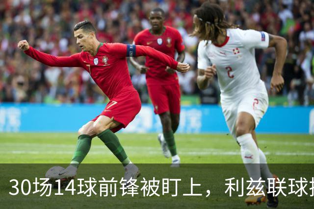 30场14球前锋被盯上，利兹联球探现场看他梅开二度